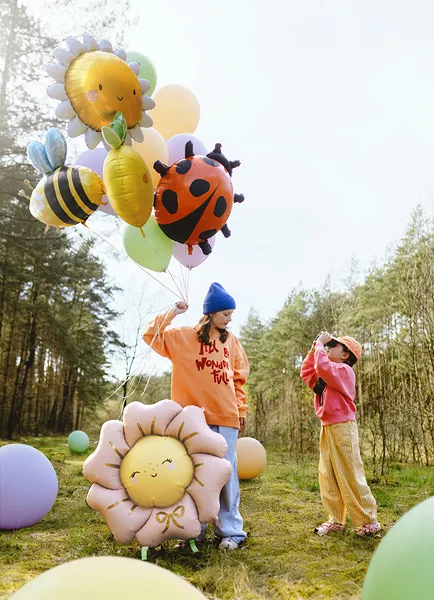 PD BALON FOLIE ALUMINIU Ladybug, 85x83cm, mix FB287 [3]