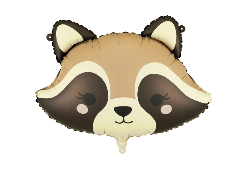 BALON FOLIE ALUMINIU Raccoon, 59x39cm, mix FB367 [1]