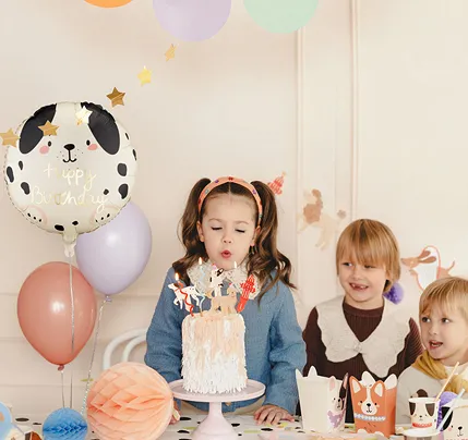 BALON FOLIE ALUMINIU Round Happy Birthday, 35x35cm, mix FB348 [2]