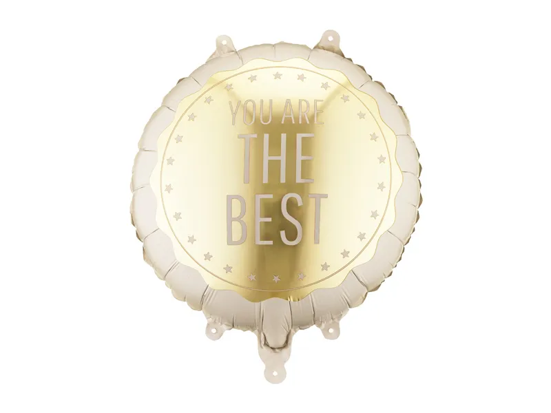 BALON FOLIE ALUMINIU Round "You Are The Best", 35x35cm, mix FB340 [1]