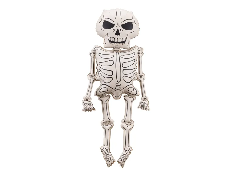 BALON FOLIE ALUMINIU Skeleton XXL, 46 X 129cm, mix FB303 [1]