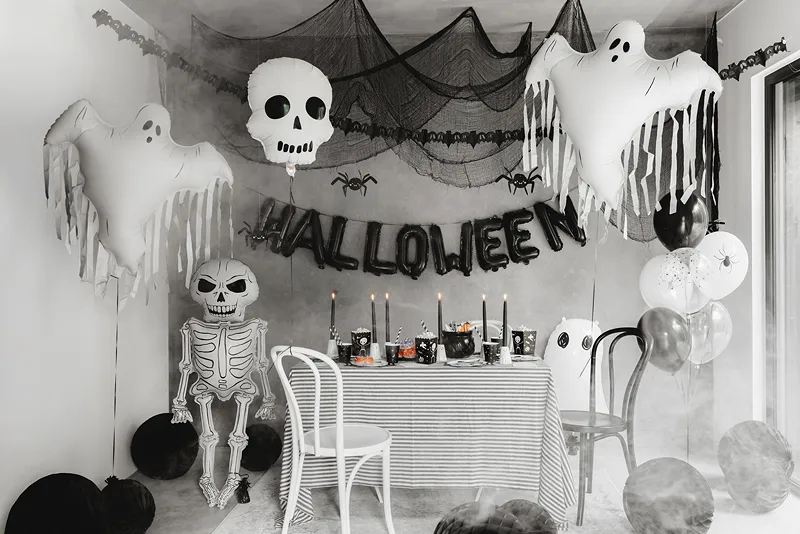 BALON FOLIE ALUMINIU Skull, 36 x 41cm, mix FB304 [2]