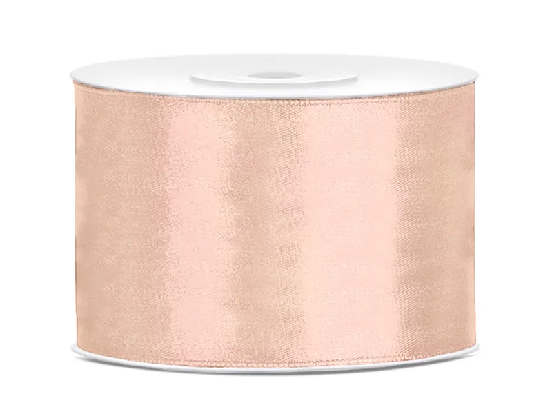 BANDA SATIN, Satin Ribbon, light peach, 50mm/25m TS50-075J [1]