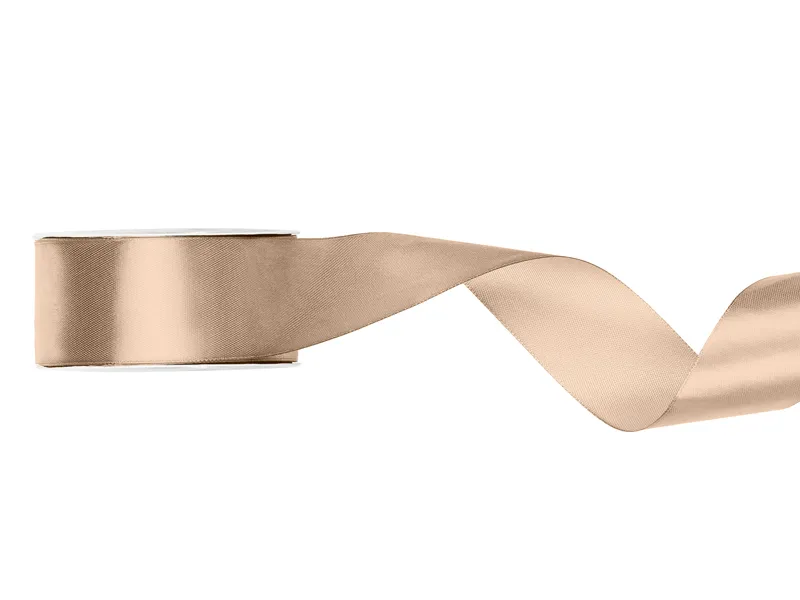 PD BANDA SATIN, Satin Ribbon, peach, 25mm/25m TS25-075 [1]