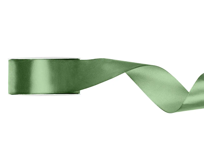 PD BANDA SATIN, Satin Ribbon, sage, 38mm/25m TS38-109 [1]