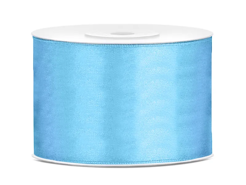 BANDA SATIN, Satin Ribbon, sky-blue, 50mm/25m TS50-011 [1]