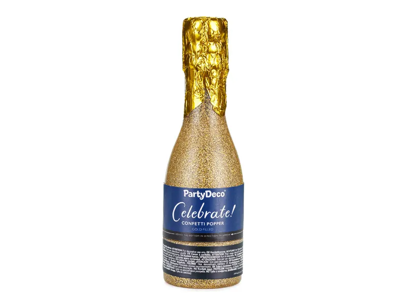 PD CONFETTI CANNON Champagne, Gold, 20.5cm TUKSZ20-019 [1]