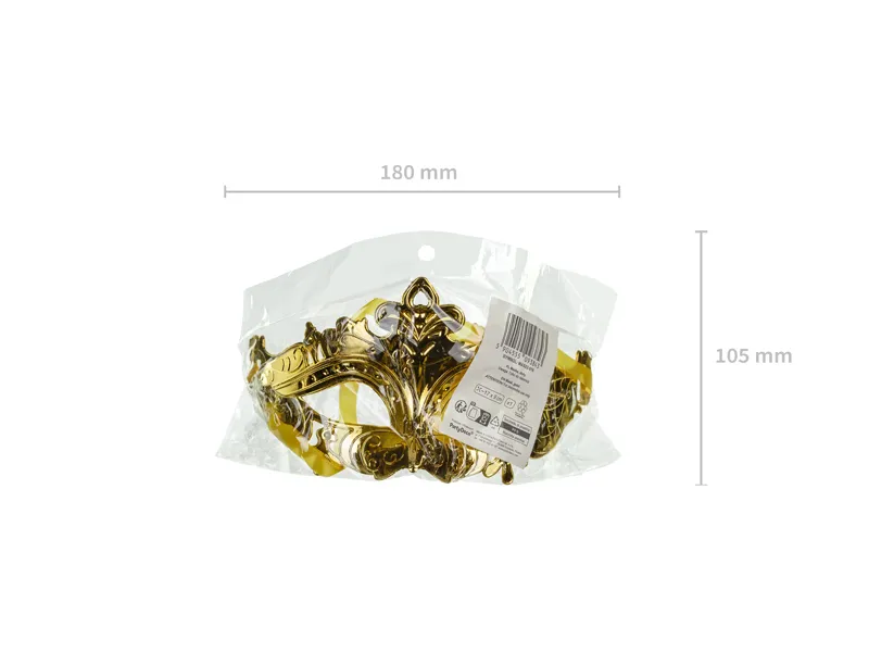 MASCA DE CARNAVAL 17x9CM AURIE MAS22-019 [4]