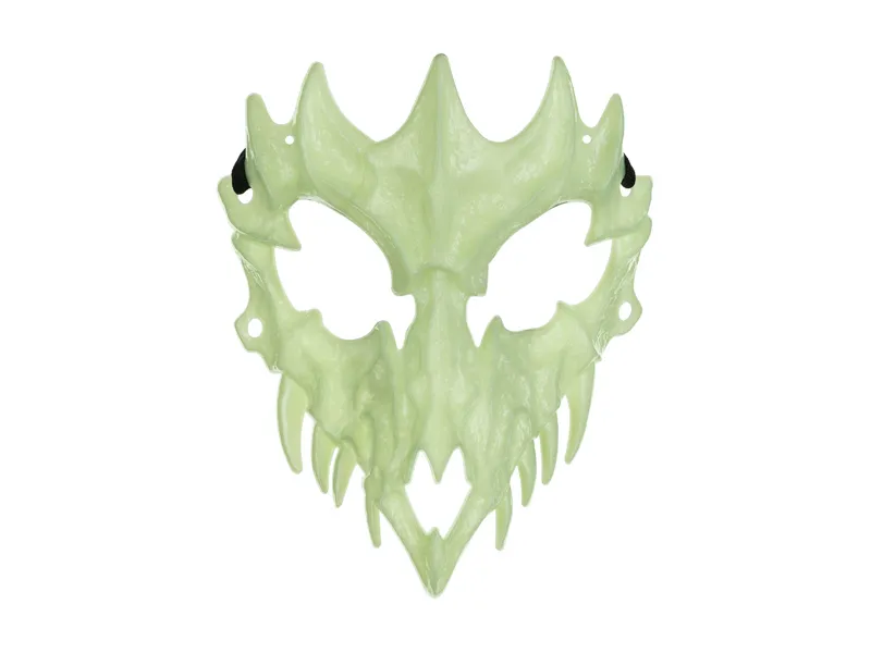MASCA, Skull mask, Glow in the dark, 14.5 x 18cm, mix MAS18 [1]