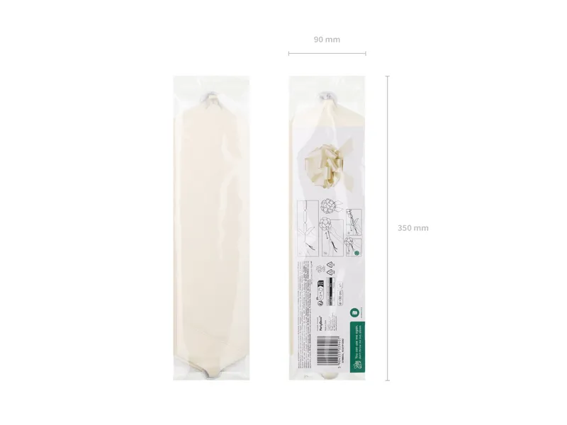 PD PANGLICA DECORATIVA, Bow off-white, 30cm KOZ1P-008Z [3]