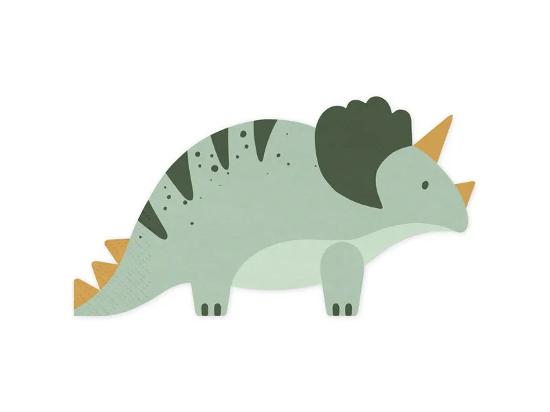 SERVETELE HARTIE 36*20CM TRICERATOPS 12/SET SPK35 [1]