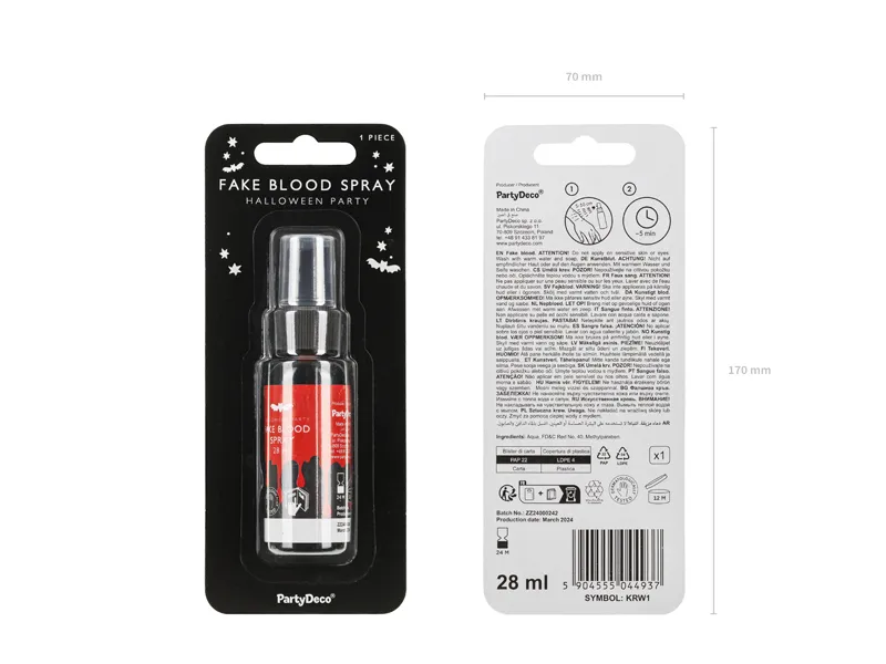 SPRAY SANGE FALS 28ML HALLOWEEN KRW1 [3]