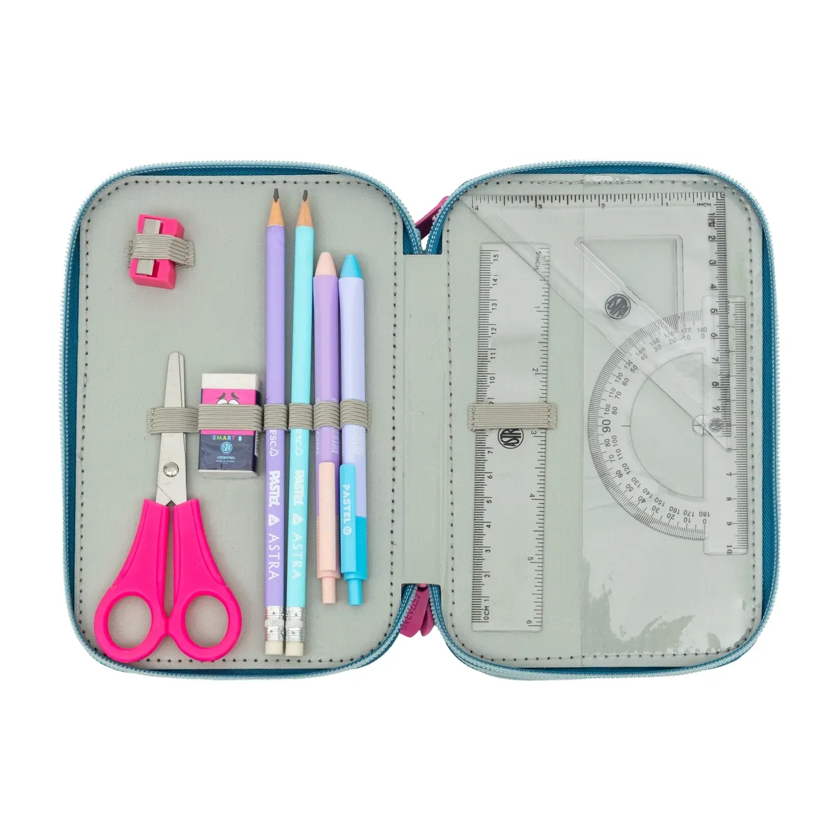 Penar Echipat 3 Fermoare Astrabag Candy Bunny [8]