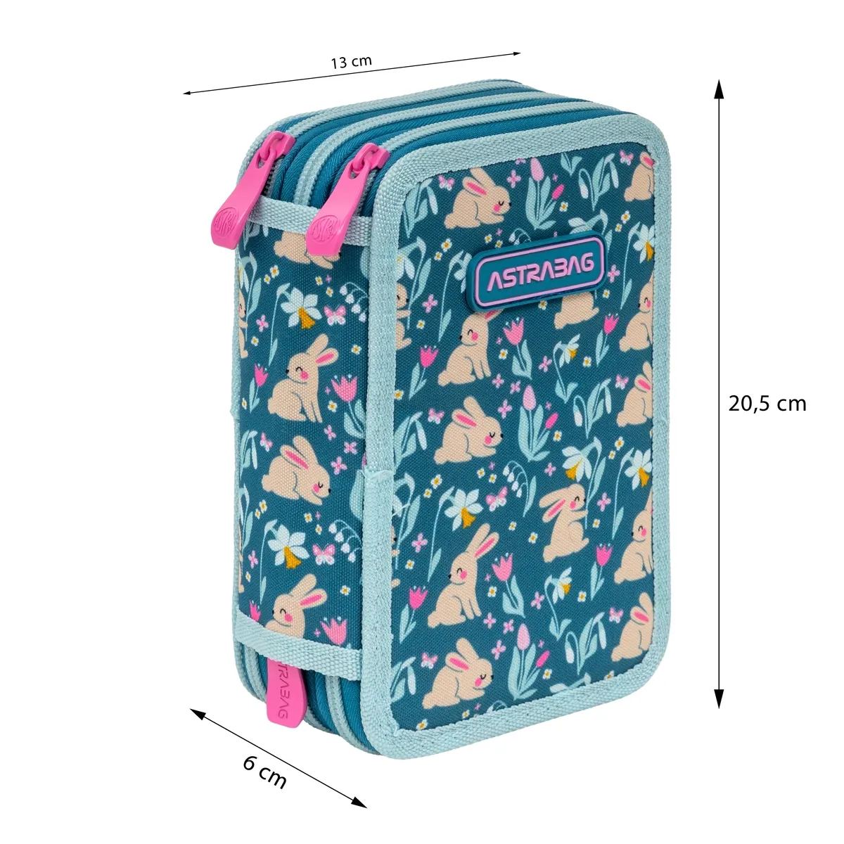 Penar Echipat 3 Fermoare Astrabag Candy Bunny [10]