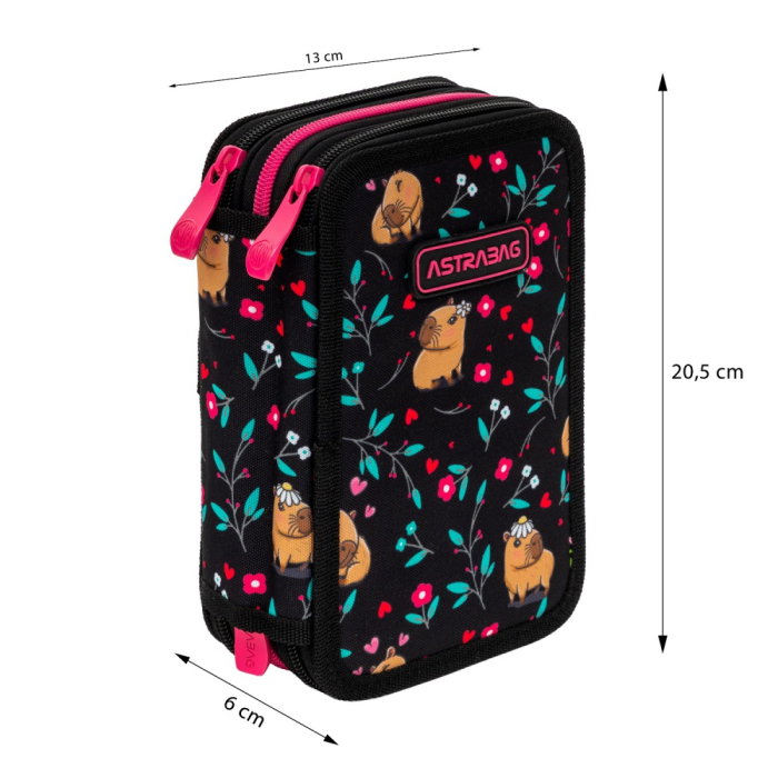 Penar Echipat 3 Fermoare Astrabag Flower Capy [9]