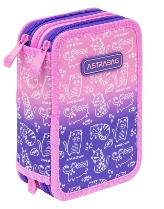 Penar Echipat 3 Fermoare Astrabag Kitty [1]