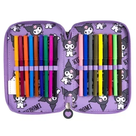 Penar Echipat 3 Fermoare Kuromi Violet 694127 [3]