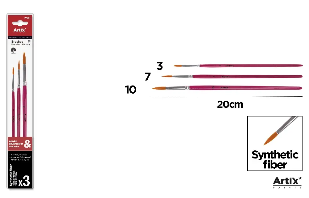 PENSULE IPB PROFESIONALE 3/SET NR.3,7,10 VF.ASCUTIT PP234 [1]