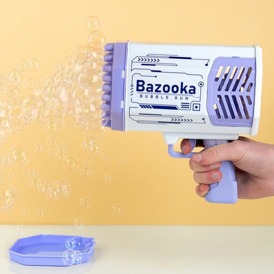Pistol cu LED pentru Baloane de Săpun, Tip Bazooka [2]