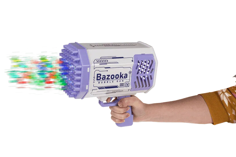 Pistol cu LED pentru Baloane de Săpun, Tip Bazooka [4]