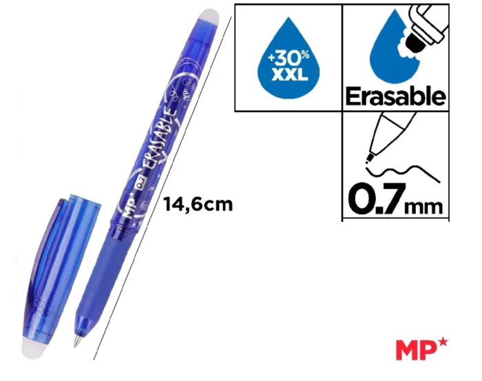 PIX CU RADIERA IPB 0.7MM ALBASTRU PE217A-S [1]