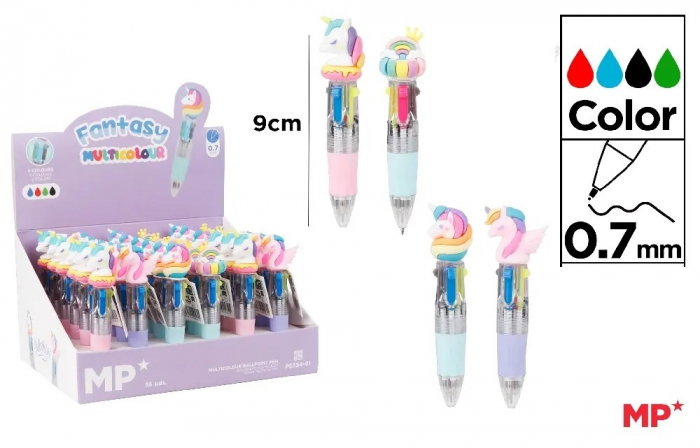 PIX IPB 0.7MM FANTASY UNICORN 4 CULORI PE354-01 [1]