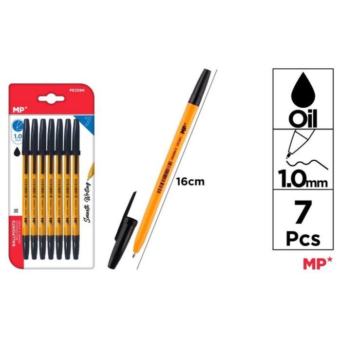 PIX IPB CORP GALBEN 1.0MM 7/SET NEGRU PE259N [1]
