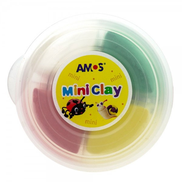 Set Plastilina Amos Dinozaur 4 Culori 30g P1809 [4]
