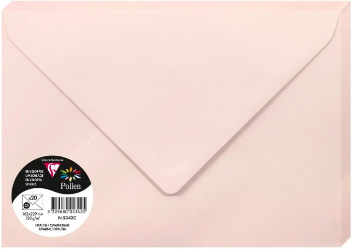 Set 20 Plicuri Clairefontaine C5 Opalin - 5342C [1]