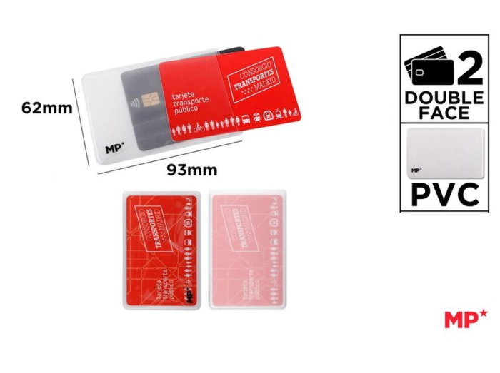 Portcard IPB 2 Fețe PVC Transparent PA221-S [1]