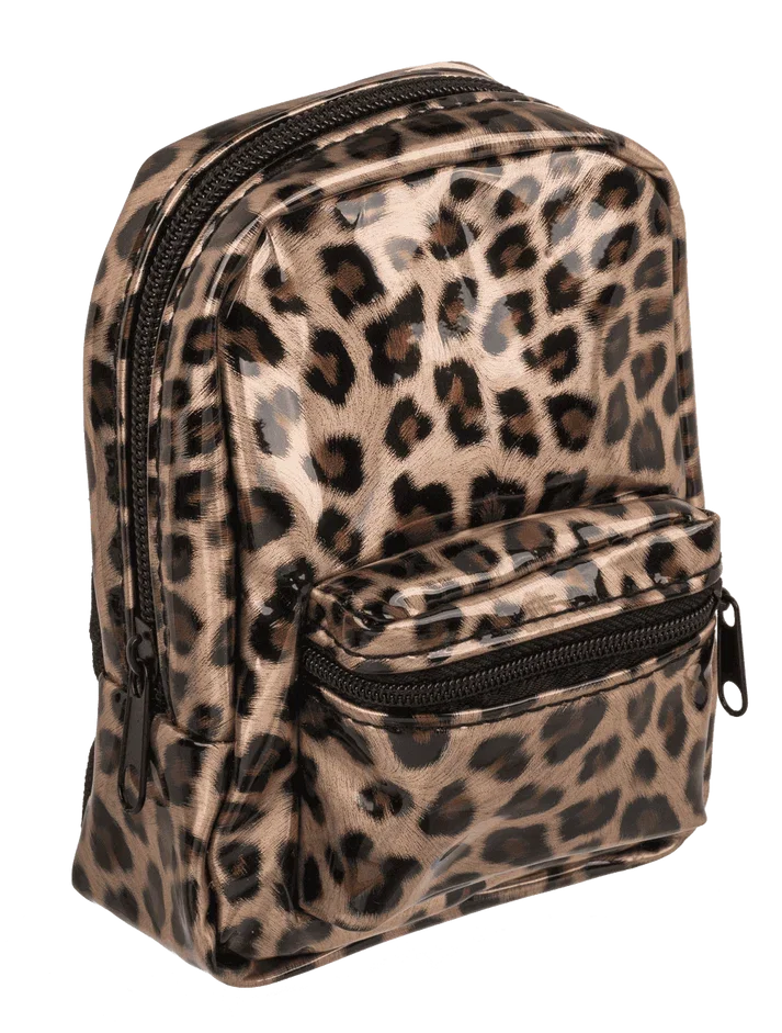 Portmoneu Mini Rucsac 11.5x14cm Culori Metalice [5]