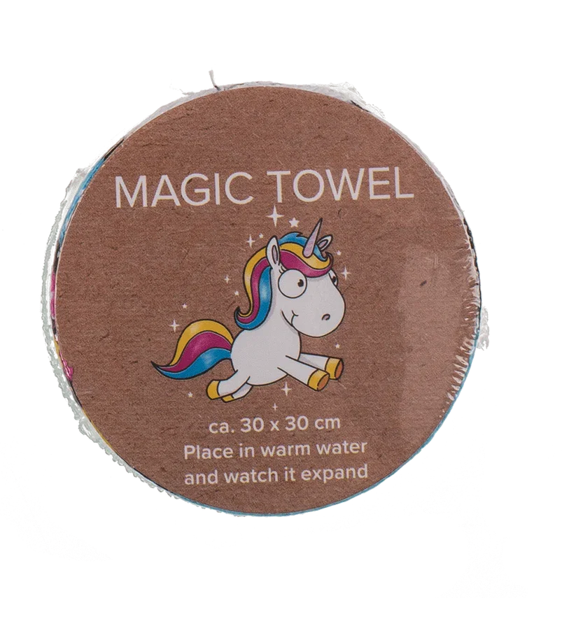 Prosop Magic din Bumbac cu Unicorn Comic 30x30cm [8]