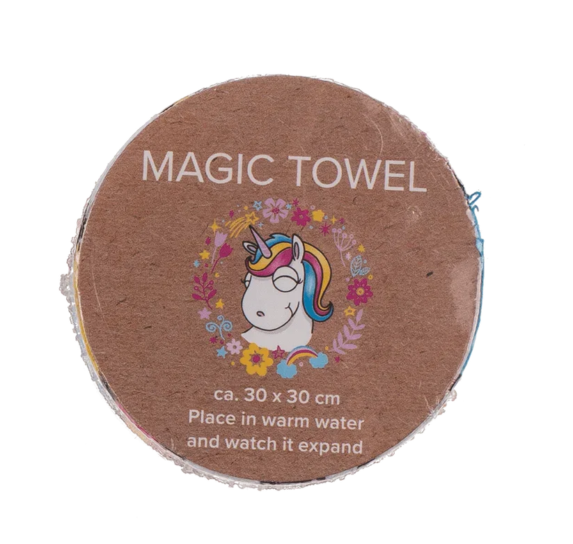 Prosop Magic din Bumbac cu Unicorn Comic 30x30cm [10]