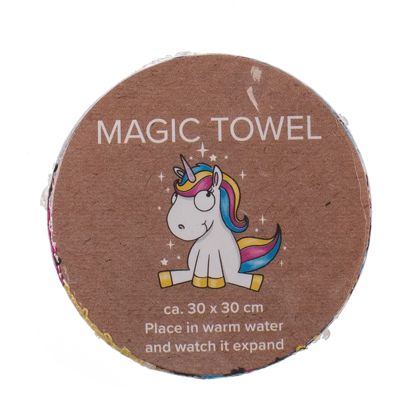 Prosop Magic din Bumbac cu Unicorn Comic 30x30cm [7]