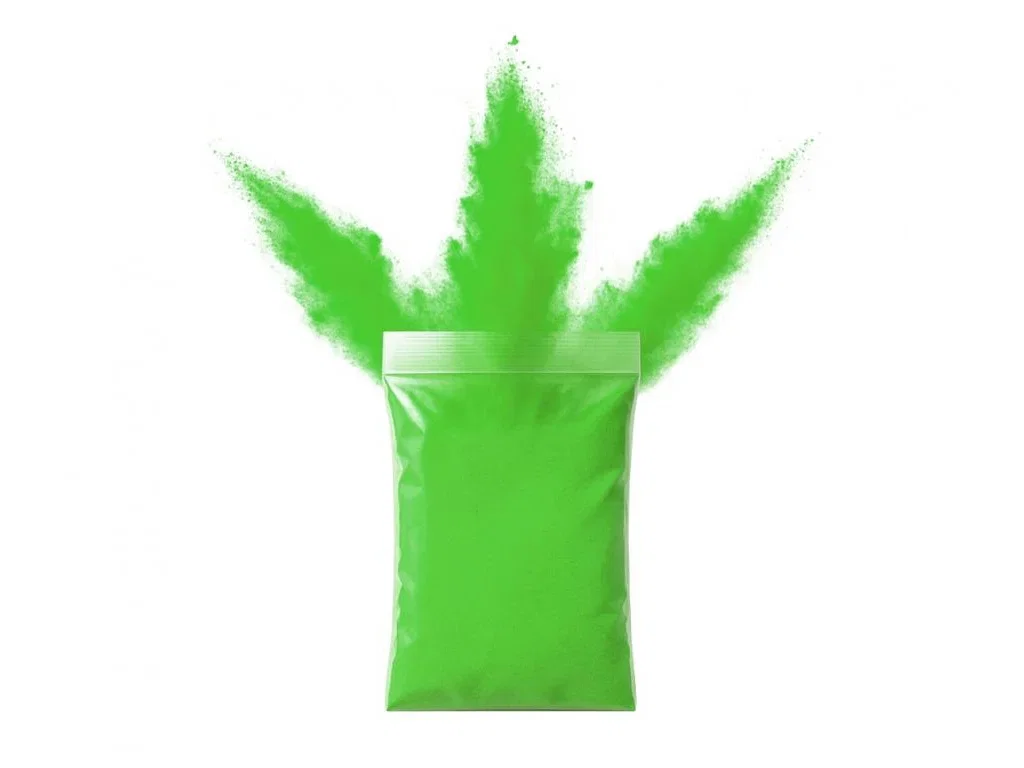 Pudră Holi Verde Festivalul Culorilor 70g GD-PHZI [1]