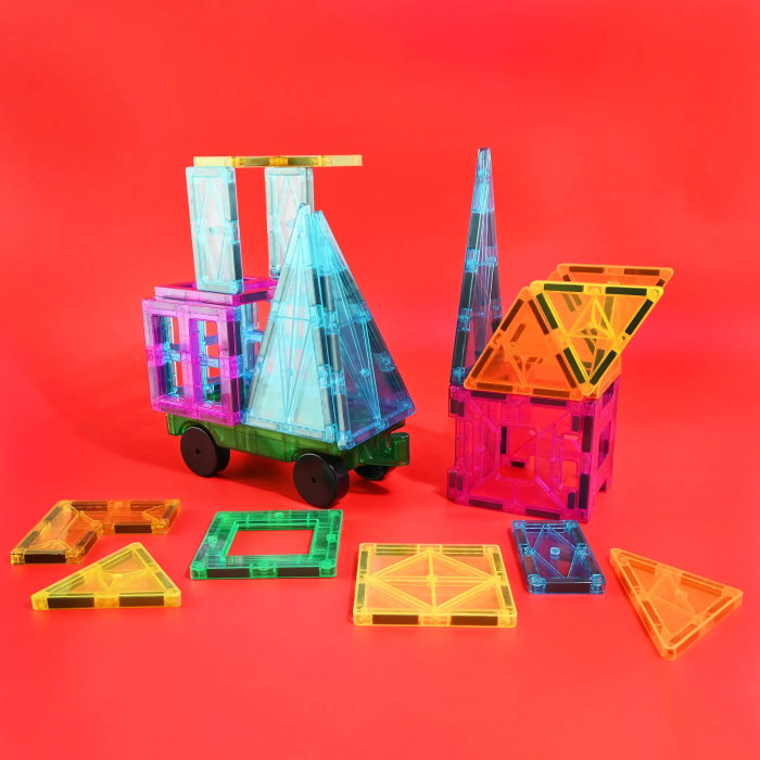 Puzzle Magnetic 19.5cm 102 Piese Constructii 28200 [3]