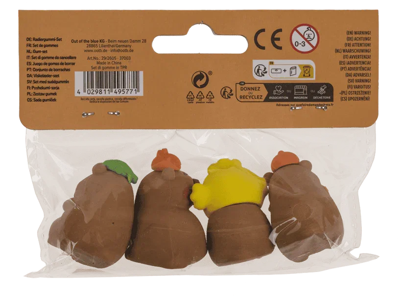 Set 4 Radiere Capybara 3.5x2cm 29/2605 - ipb.ro [3]