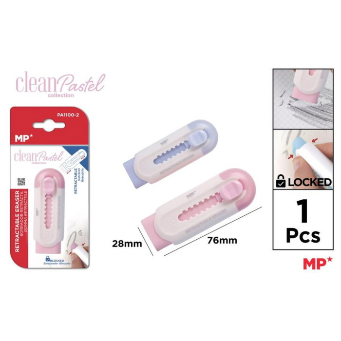 Radieră Retractabilă Clean Pastel PA1100-2 [1]