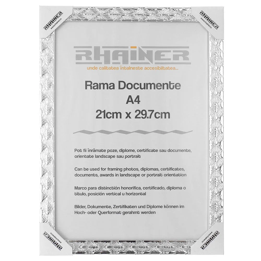Rama Foto A4 Leon Argintiu Texturat FP08622A4/44091011 [4]