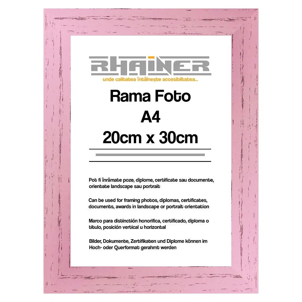 Rama Foto A4 Leon Roz FP08613A4/8306 [1]