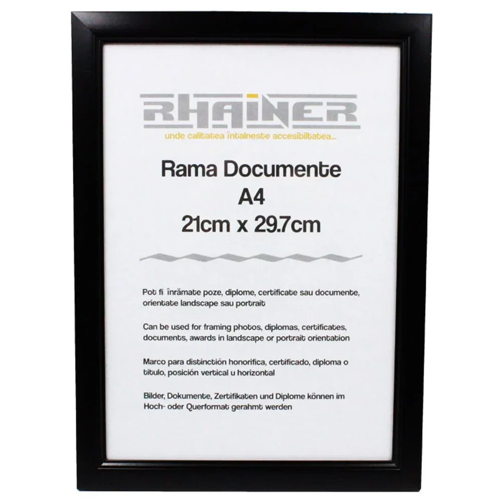 Rama Foto A4 Madrid Negru FMA4/8306 [1]