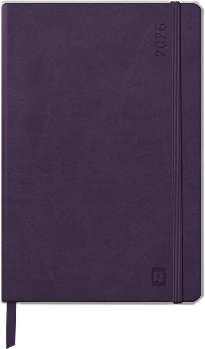 AGENDA A5 2026, DATATA SAPTAMANAL, CU ELASTIC, VIOLET 194737C [1]