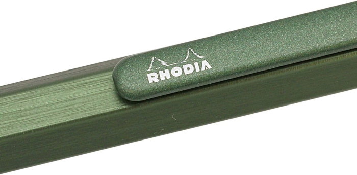 PIX CLICK 0.7MM RHODIA SCRIPT METALIC VERDE SALVIE 9387C [2]