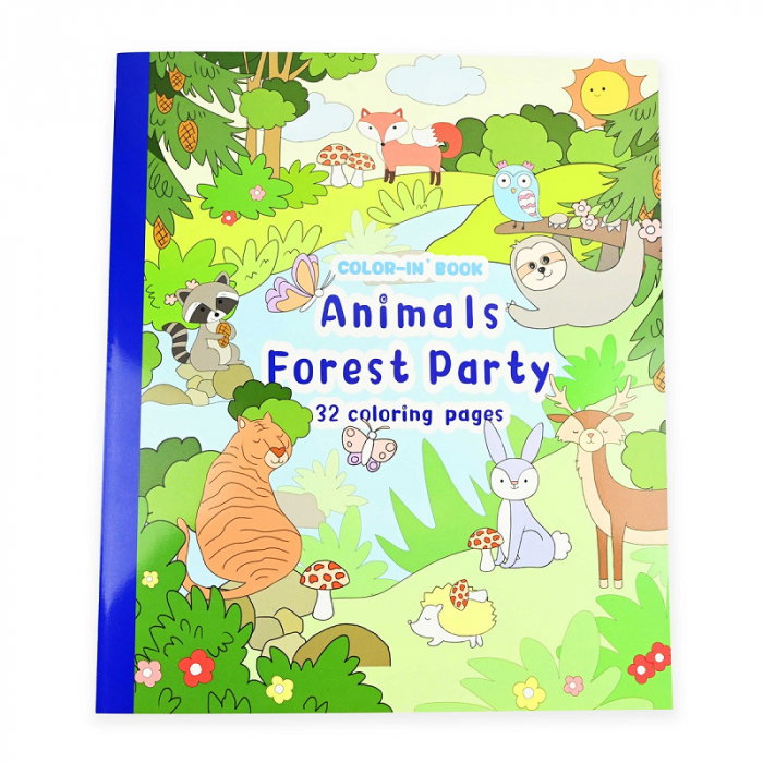 ROB CARTE DE COLORAT 26CM 32 FILE FOREST PARTY 23517 [1]