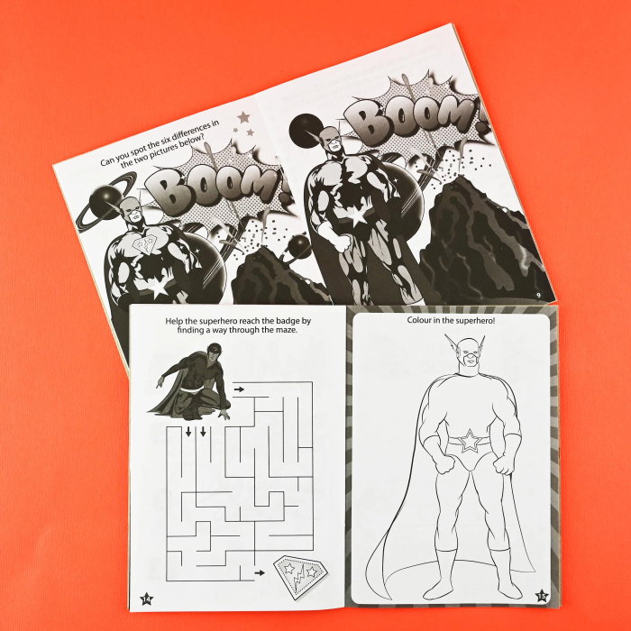 CARTE PENTRU ACTIVITATI EDUCATIVE A6 PUZZLE BOOK SUPER HERO 28054 [2]
