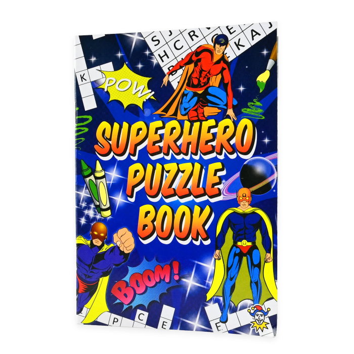 CARTE PENTRU ACTIVITATI EDUCATIVE A6 PUZZLE BOOK SUPER HERO 28054 [1]