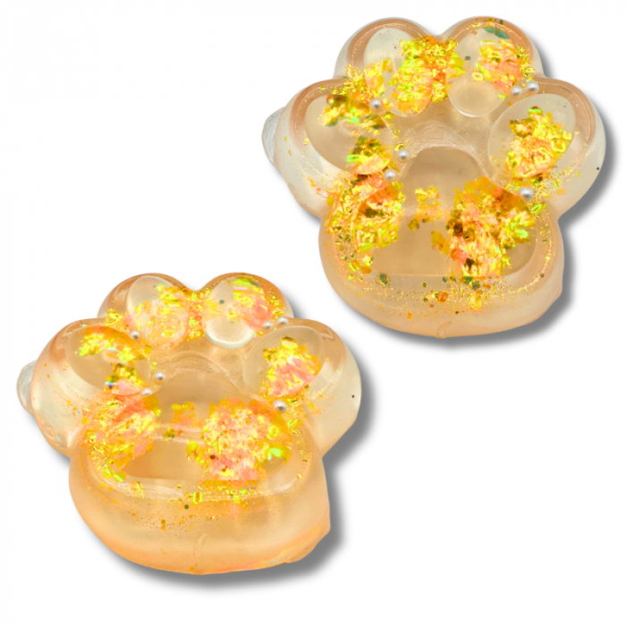 ROB FIGURINA SQUISHY 10CM 130G LABUTA DE PISICA GLITTER 54953 [4]