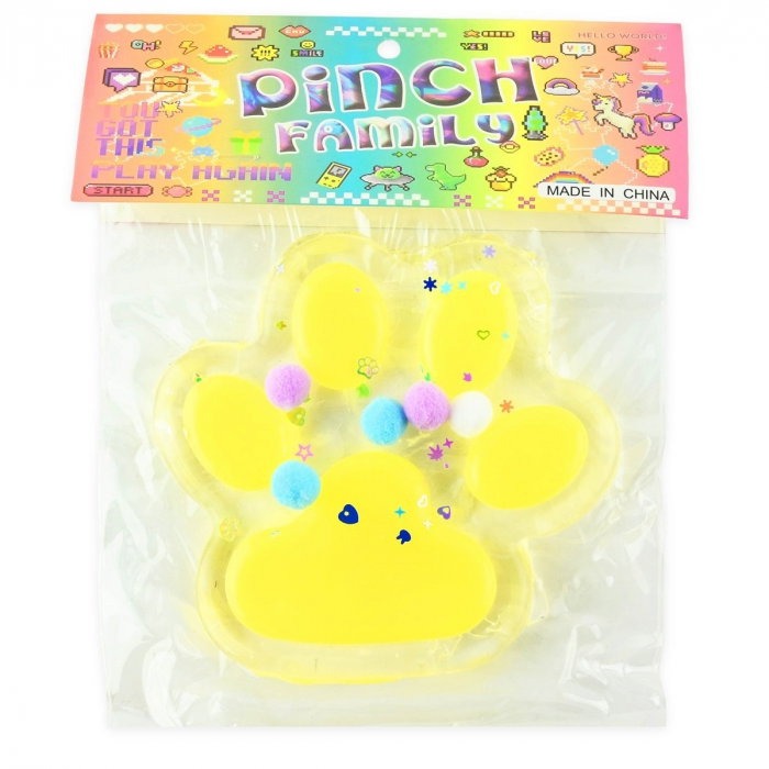 ROB FIGURINA SQUISHY 14CM 180G LABUTA DE PISICA GLITTER 54956 [3]
