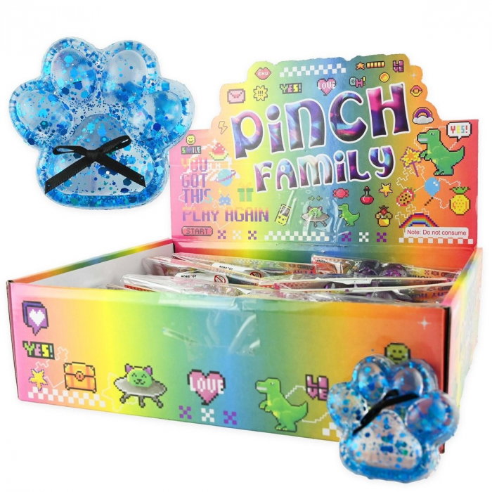 ROB FIGURINA SQUISHY 6CM 55G LABUTA DE PISICA GLITTER 54950 [1]
