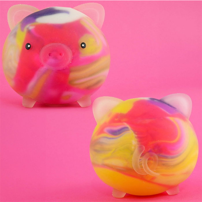 ROB FIGURINA SQUISHY 9CM PURCELUS FLOUR MARBLE MULTICOLOR 41203 [2]